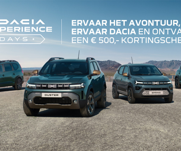 Dacia actie experience 