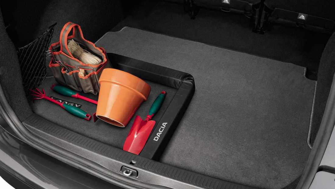 ABD Dacia-Lodgy-accessoires-verwijderbare bagageruimte-organizer