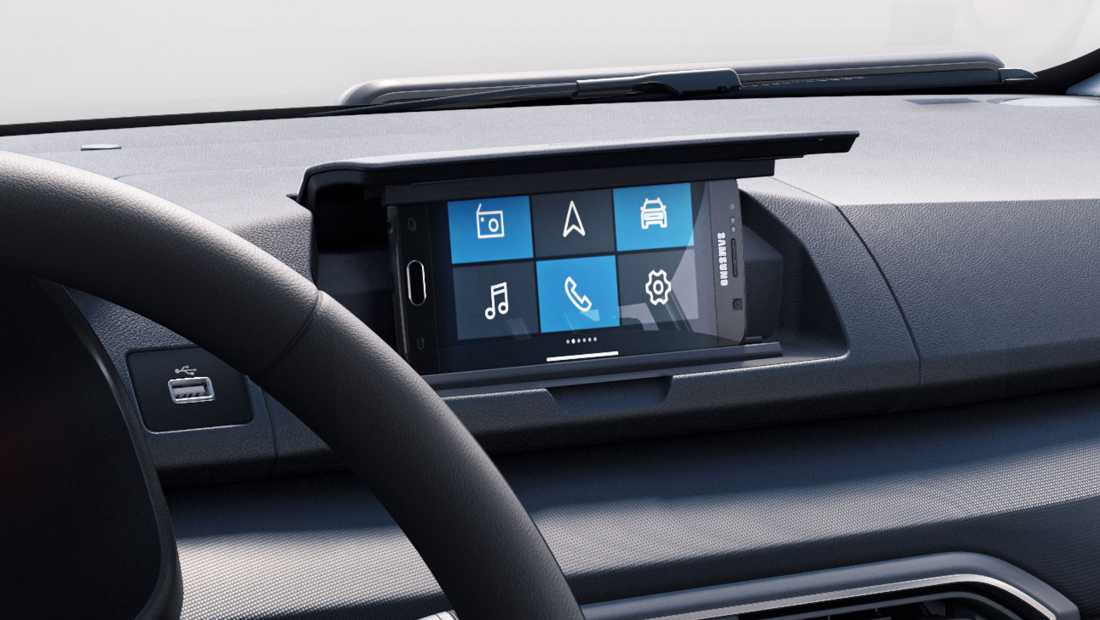 ABD Dacia - nieuwe Sandero - Media Control en de Dacia Media Control-app