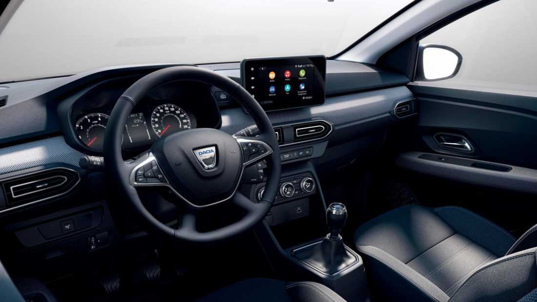 ABD Dacia - nieuwe Sandero - Vernieuwd dashboard
